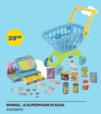 Aanbiedingen Winkel- + supermarktkassa - Peppa  Pig - Geldig van 21/10/2022 tot 07/12/2022 bij Supra Bazar