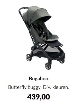 Aanbiedingen Bugaboo butterfly buggy - Bugaboo - Geldig van 18/10/2022 tot 14/11/2022 bij Babypark