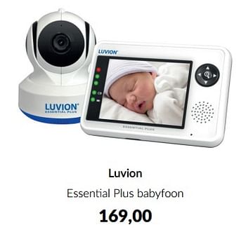 Aanbiedingen Luvion essential plus babyfoon - Luvion - Geldig van 18/10/2022 tot 14/11/2022 bij Babypark