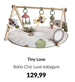 Aanbiedingen Tiny love boho chic luxe babygym - Tiny Love - Geldig van 18/10/2022 tot 14/11/2022 bij Babypark