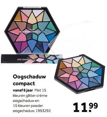 Aanbiedingen Oogschaduw compact - Huismerk - Intertoys - Geldig van 01/10/2022 tot 05/12/2022 bij Intertoys