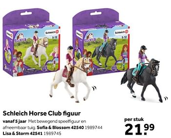 Aanbiedingen Schleich horse club figuur - Schleich - Geldig van 01/10/2022 tot 05/12/2022 bij Intertoys