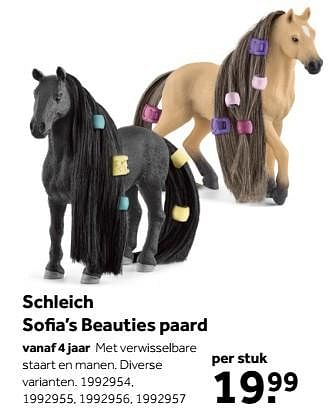 Aanbiedingen Schleich sofia’s beauties paard - Schleich - Geldig van 01/10/2022 tot 05/12/2022 bij Intertoys