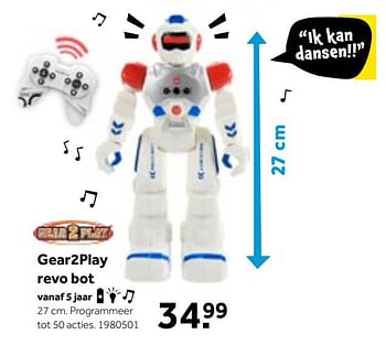 Aanbiedingen Gear2play revo bot - Gear2Play - Geldig van 01/10/2022 tot 05/12/2022 bij Intertoys