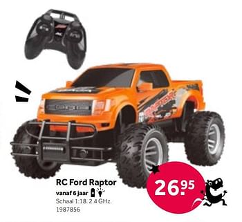 Aanbiedingen Rc ford raptor - Huismerk - Intertoys - Geldig van 01/10/2022 tot 05/12/2022 bij Intertoys