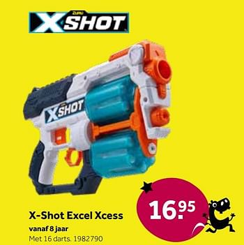 Aanbiedingen X-shot excel xcess - Zuru - Geldig van 01/10/2022 tot 05/12/2022 bij Intertoys