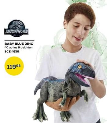 Aanbiedingen Baby blue dino - Jurassic World - Geldig van 21/10/2022 tot 07/12/2022 bij Supra Bazar