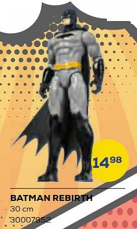 Aanbiedingen Batman rebirth - Spin Master - Geldig van 21/10/2022 tot 07/12/2022 bij Supra Bazar
