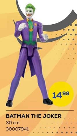 Aanbiedingen Batman the joker - Spin Master - Geldig van 21/10/2022 tot 07/12/2022 bij Supra Bazar