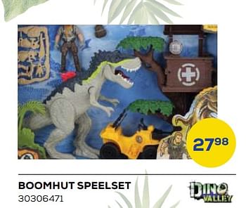 Aanbiedingen Boomhut speelset - Dino Valley - Geldig van 21/10/2022 tot 07/12/2022 bij Supra Bazar