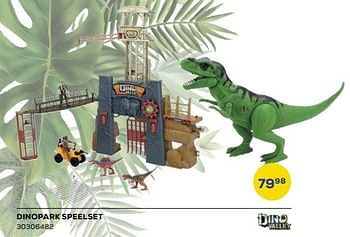 Aanbiedingen Dinopark speelset - Dino Valley - Geldig van 21/10/2022 tot 07/12/2022 bij Supra Bazar