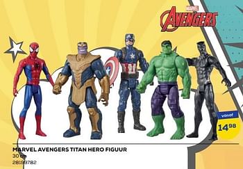 Aanbiedingen Marvel avengers titan hero figuur - Hasbro - Geldig van 21/10/2022 tot 07/12/2022 bij Supra Bazar