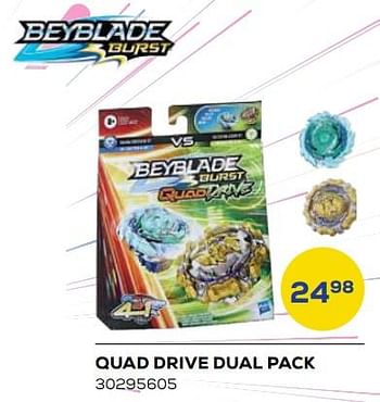 Aanbiedingen Quad drive dual pack - Hasbro - Geldig van 21/10/2022 tot 07/12/2022 bij Supra Bazar