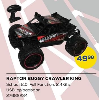 Aanbiedingen Raptor buggy crawler king - Huismerk - Supra Bazar - Geldig van 21/10/2022 tot 07/12/2022 bij Supra Bazar