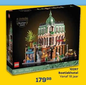 Aanbiedingen 10297 boetiekhotel - Lego - Geldig van 21/10/2022 tot 07/12/2022 bij Supra Bazar