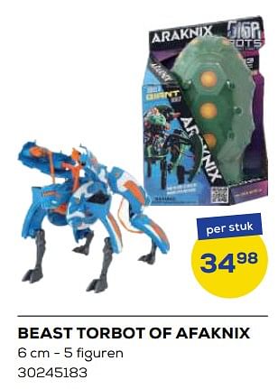 Aanbiedingen Beast torbot of afaknix - Giga Bots - Geldig van 21/10/2022 tot 07/12/2022 bij Supra Bazar