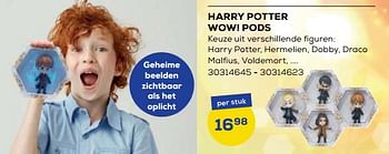 Aanbiedingen Harry potter wow! pods - Wow! Pods - Geldig van 21/10/2022 tot 07/12/2022 bij Supra Bazar