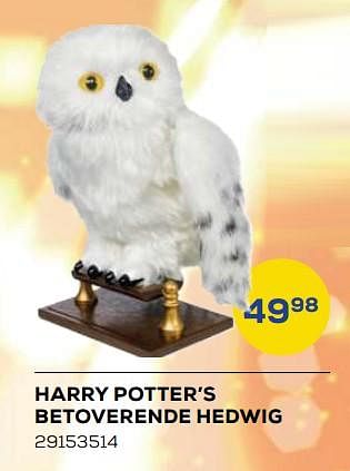 Aanbiedingen Harry potter’s betoverende hedwig - Spin Master - Geldig van 21/10/2022 tot 07/12/2022 bij Supra Bazar