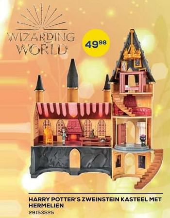 Aanbiedingen Harry potter’s zweinstein kasteel met hermelien - Spin Master - Geldig van 21/10/2022 tot 07/12/2022 bij Supra Bazar