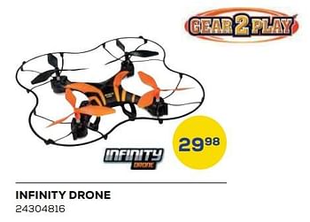 Aanbiedingen Infinity drone - Gear2Play - Geldig van 21/10/2022 tot 07/12/2022 bij Supra Bazar