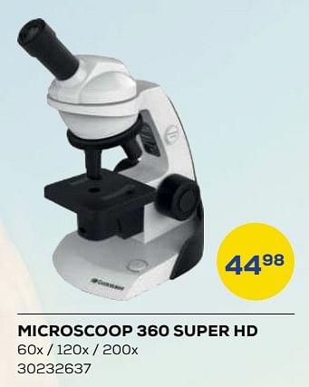 Aanbiedingen Microscoop 360 super hd - Huismerk - Supra Bazar - Geldig van 21/10/2022 tot 07/12/2022 bij Supra Bazar