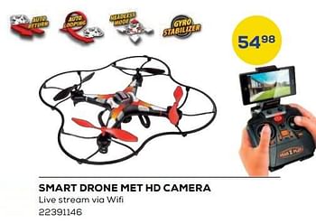 Aanbiedingen Smart drone met hd camera - Gear2Play - Geldig van 21/10/2022 tot 07/12/2022 bij Supra Bazar