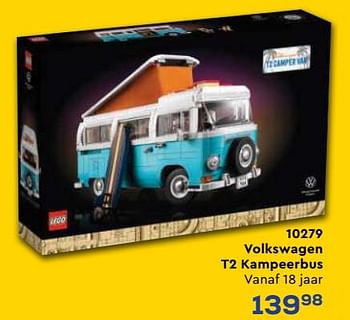 Aanbiedingen 10279 volkswagen t2 kampeerbus - Lego - Geldig van 21/10/2022 tot 07/12/2022 bij Supra Bazar