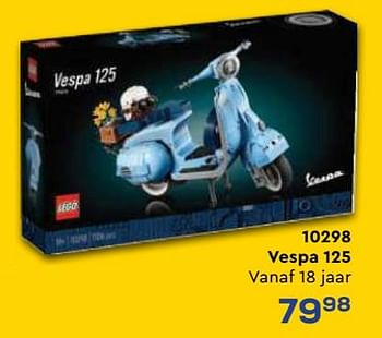 Aanbiedingen 10298 vespa 125 - Lego - Geldig van 21/10/2022 tot 07/12/2022 bij Supra Bazar