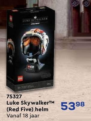 Aanbiedingen 75327 luke skywalker red five helm - Lego - Geldig van 21/10/2022 tot 07/12/2022 bij Supra Bazar