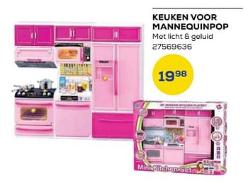 Aanbiedingen Keuken voor mannequinpop - Huismerk - Supra Bazar - Geldig van 21/10/2022 tot 07/12/2022 bij Supra Bazar