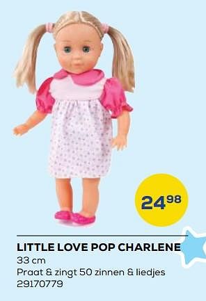 Aanbiedingen Little love pop charlene - Bayer - Geldig van 21/10/2022 tot 07/12/2022 bij Supra Bazar