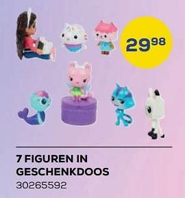 Aanbiedingen 7 figuren in geschenkdoos - Spin Master - Geldig van 21/10/2022 tot 07/12/2022 bij Supra Bazar