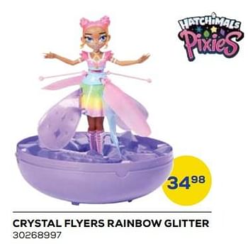 Aanbiedingen Crystal flyers rainbow glitter - Spin Master - Geldig van 21/10/2022 tot 07/12/2022 bij Supra Bazar