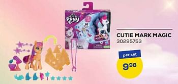 Aanbiedingen Cutie mark magic - My Little Pony - Geldig van 21/10/2022 tot 07/12/2022 bij Supra Bazar