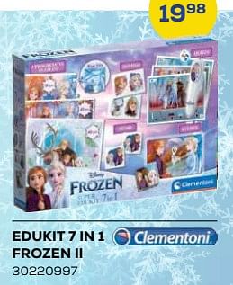 Aanbiedingen Edukit 7 in 1 frozen ii - Clementoni - Geldig van 21/10/2022 tot 07/12/2022 bij Supra Bazar