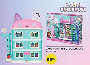 Aanbiedingen Gabby’s purrfect dollhouse - Spin Master - Geldig van 21/10/2022 tot 07/12/2022 bij Supra Bazar