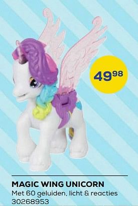 Aanbiedingen Magic wing unicorn - Hatchimals - Geldig van 21/10/2022 tot 07/12/2022 bij Supra Bazar