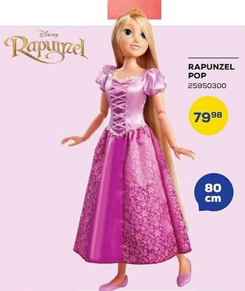 Aanbiedingen Rapunzel pop - Disney Princess - Geldig van 21/10/2022 tot 07/12/2022 bij Supra Bazar