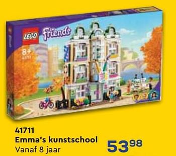 Aanbiedingen 41711 emma’s kunstschool - Lego - Geldig van 21/10/2022 tot 07/12/2022 bij Supra Bazar