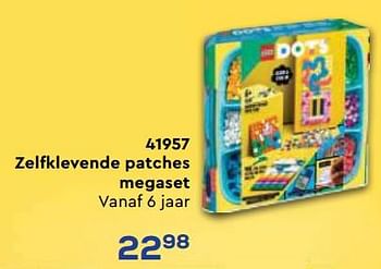 Aanbiedingen 41957 zelfklevende patches megaset - Lego - Geldig van 21/10/2022 tot 07/12/2022 bij Supra Bazar