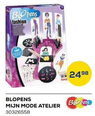 Aanbiedingen Blopens mijn mode atelier - Blopens - Geldig van 21/10/2022 tot 07/12/2022 bij Supra Bazar