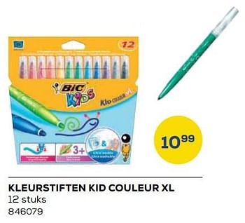 Aanbiedingen Kleurstiften kid couleur xl - BIC - Geldig van 21/10/2022 tot 07/12/2022 bij Supra Bazar