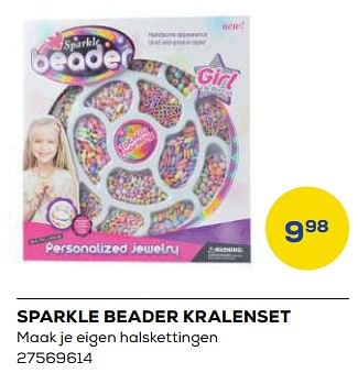 Aanbiedingen Sparkle beader kralenset - Huismerk - Supra Bazar - Geldig van 21/10/2022 tot 07/12/2022 bij Supra Bazar