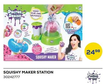 Aanbiedingen Squishy maker station - Doctor Squish - Geldig van 21/10/2022 tot 07/12/2022 bij Supra Bazar