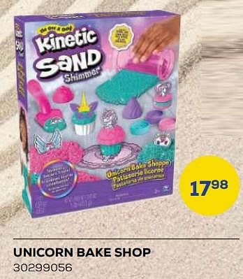 Aanbiedingen Unicorn bake shop - Kinetic Sand - Geldig van 21/10/2022 tot 07/12/2022 bij Supra Bazar