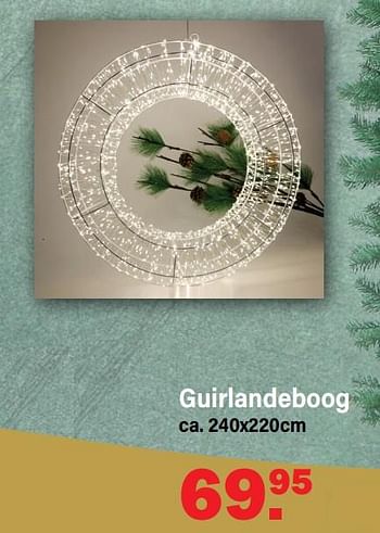 Aanbiedingen Guirlandeboog - Huismerk - Van Cranenbroek - Geldig van 17/10/2022 tot 05/11/2022 bij Van Cranenbroek