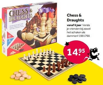 Aanbiedingen Chess + draughts - Addo - Geldig van 01/10/2022 tot 05/12/2022 bij Intertoys