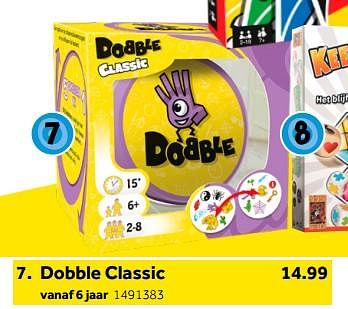 Aanbiedingen Dobble classic - Asmodee - Geldig van 01/10/2022 tot 05/12/2022 bij Intertoys