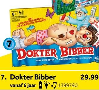 Aanbiedingen Dokter bibber - Hasbro - Geldig van 01/10/2022 tot 05/12/2022 bij Intertoys