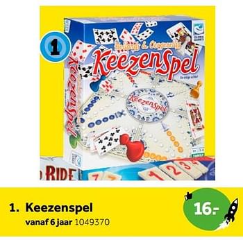 Aanbiedingen Keezenspel - Clown Games - Geldig van 01/10/2022 tot 05/12/2022 bij Intertoys